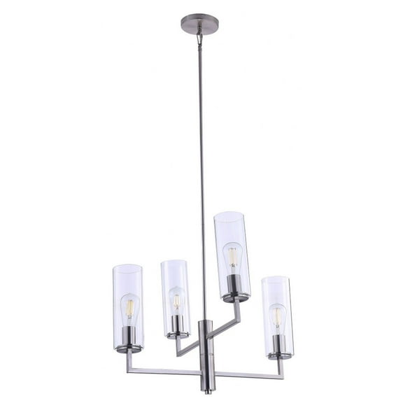 4045-84-Minka Lavery-Acacia - 4 Light Chandelier In 18 -Traditional Installation