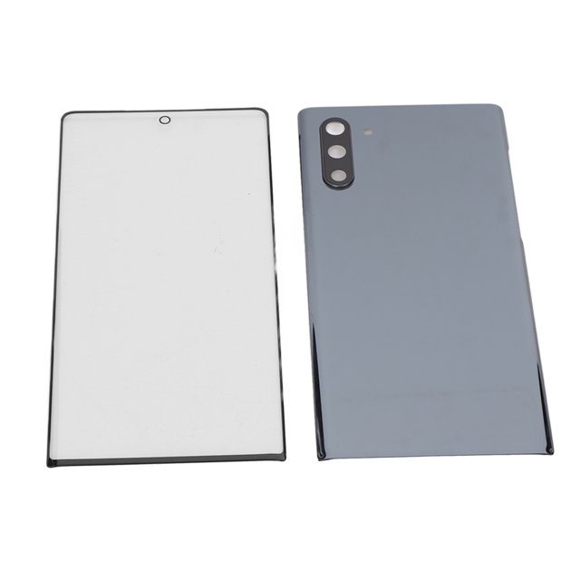Back Glass Cover, Exhaustively Tested Perfect Fit Front Screen Glass With Rear Cover Adhesive For 10 Black,White,Blue,Colorful