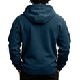 thumbnail image 5 of IAJDKMEK Men's Multi-Pocket Zip Up Hoodie - Lightweight Jacket for Sports, also Works as a Cozy Sweatshirt for Everyday Wear, Travel Friendly, 5 of 9
