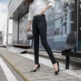 thumbnail image 2 of Nuevos Pantalones Ajustados Elásticos para Mujer, con leggings para Exterior, Pantalones de Cintura Alta, leggings Negros, Pantalones Casuales, 2 of 8