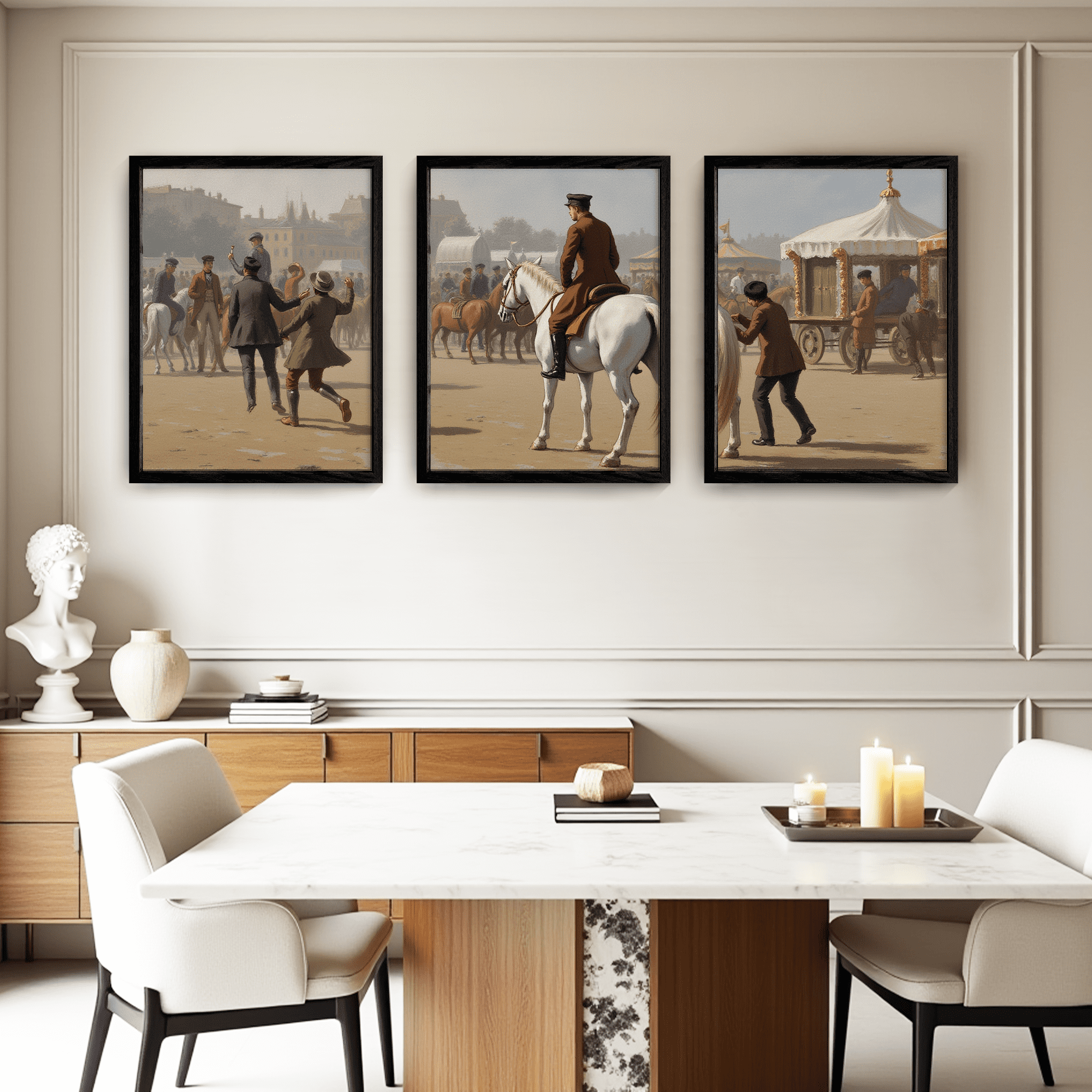 MAYEERTY Modern Abstract Wall Art Painting, Living Room Decor, Black MDF Frame, 23.6"x15.8"