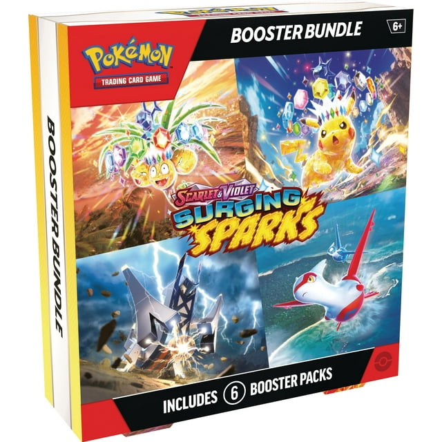 Pokemon TCG : Scarlet & Violet - Ensemble de Boosters Surging Sparks
