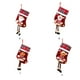 thumbnail image 5 of sweethay Medias de rejilla de Navidad copo de nieve calcetines de muñeca 3D con pierna larga bocadillos de caramelo colgante bolsa de regalo decoración Kits de decoración para fiestas Alce sweethay HA069610-03, 5 of 6