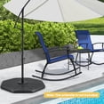thumbnail image 4 of Costway Base de Parasol Remplissable 4 Pcs Support de Patio Déporté Base de Parasol Jardin, 4 of 10