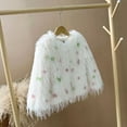 thumbnail image 4 of Youmylove Kids Winter Outwear Toddler Girls Fashion Dots Prints Jacket Fall Toddler Cardigans Fuzzy Lightweight Jackets Warm Coats, 4 of 6