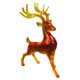 thumbnail image 1 of Orange Estatua animal del arte claro del ornamento de los ciervos de la resina para los cuartos de exposición del hotel de Ministerio del Interior, 1 of 5