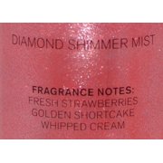 Bath and Body Works STRAWBERRY POUND CAKE Diamond Shimmer Mist (4.9 Fl Oz / 146mL)