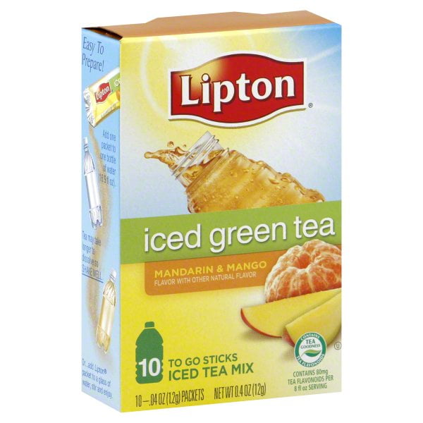 Unilever Lipton Iced Tea Mix, 10 ea