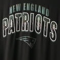 thumbnail image 3 of Juniors Black New England Patriots Foil T-Shirt, 3 of 4