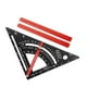 thumbnail image 4 of Escuadra De Carpintero De 7 Pulgadas, Escuadra De Enmarcar, Escuadra De Metal Para Vigas, Regla Angular Para Carpintería Y Decoración Del Hogar., 4 of 7