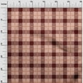 thumbnail image 2 of oneOone Polyester Lycra Peach Fabric Gingham Check Sewing Craft Projects Fabric Prints By Yard 56 Inch Wide, 2 of 4