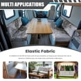 thumbnail image 3 of Yuyamidu Gray Marble Print RV Dinette Cushion Covers Rose Camper Cushion Slipcovers 2 Pack Elastic Camper Dinette Seat Covers RV Sofa Slipovers Protection, 3 of 7