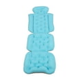 thumbnail image 1 of Almohada de baño de cuerpo completo para adultos, antideslizante, desmontable, lavable, con ventosas fuertes, color azul, 1 of 14