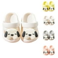 thumbnail image 4 of ZACPNCV Toddler Girls Sandals Closed Toe Dress Flat Shoes Summer Sandals for Baby Kids Girl White 3-3.5 Years, 4 of 5