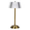 thumbnail image 1 of Lámpara De Escritorio Táctil Recargable, Elegante Lámpara De Mesa De Cristal Inalámbrica Con Pilas, Móvil, 3 Cambios De Color Para Mesa De Comedor, 1 of 7