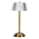 thumbnail image 1 of Lámpara De Escritorio Táctil Recargable, Elegante Lámpara De Mesa De Cristal Inalámbrica Con Pilas, Móvil, 3 Cambios De Color Para Mesa De Comedor, 1 of 7
