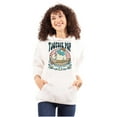 thumbnail image 3 of Tootsie Pop Mr Owl Spring Flowers Hoodie Sweatshirt Women Men Brisco Brands S, 3 of 6