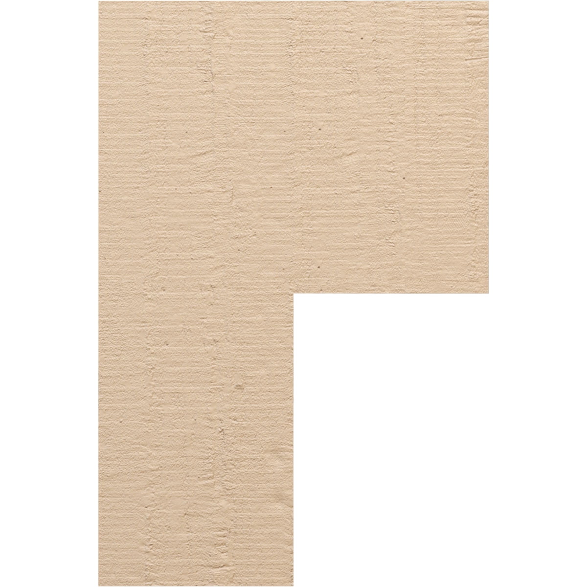10"W x 20"D x 30"H Classic Chapel Hill Rough Cedar Woodgrain TimberThane Corbel, Primed Tan
