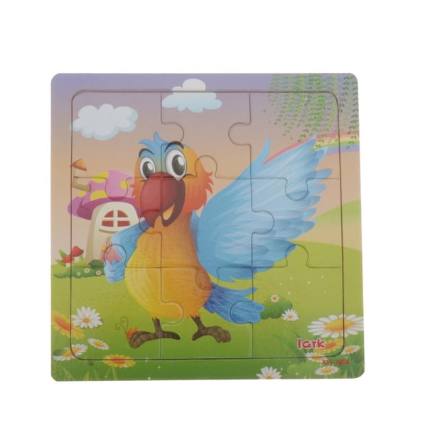 de 9 Piezas, Rompecabezas para Niños, Juguete para Niños, Educativo, Aprendizaje para Niños Alondra CUTICAT Jigsaw Puzzle Game