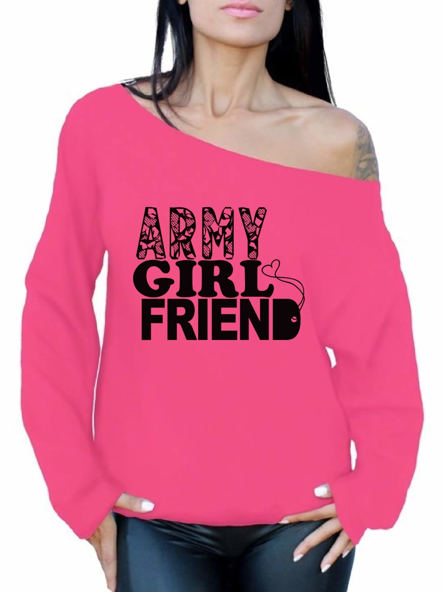 army girlfriend sweatshirt