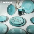 thumbnail image 4 of Stoneware Sonoma 16pc Dinnerware Set, Turquoise, 4 of 9