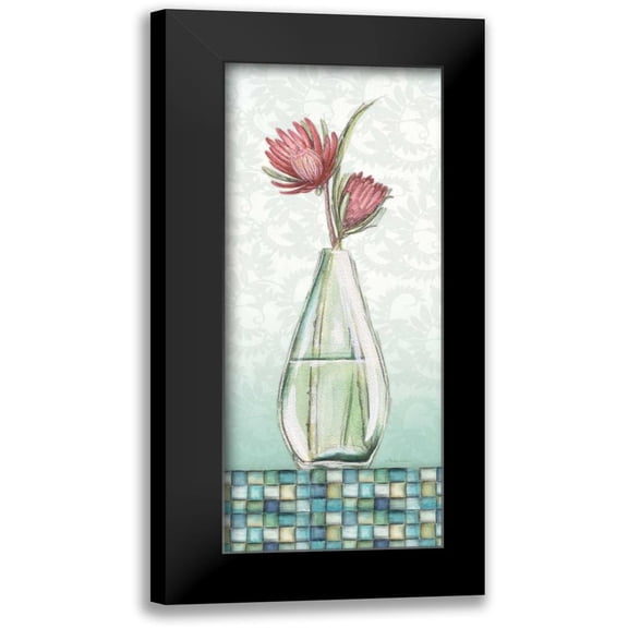 Laliberte, Andrea 8x14 Black Modern Framed Museum Art Print Titled - Soft Spirit IV