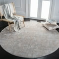 thumbnail image 2 of SAFAVIEH Webster Elnora Abstract Area Rug, Grey/Beige, 6'7" x 6'7" Round, 2 of 8