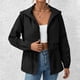 thumbnail image 5 of Chaquetas y abrigos casuales de manga larga con capucha para mujer, moda de invierno, informal, de color liso, de manga larga con capucha, ropa deportiva para exteriores, chaqueta cortavientos, abrigo, 5 of 8