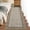 Brown, variant on Scalloped Edge Area Rug – Non-Slip, Machine Washable Low Pile Indoor Carpet, Modern Farmhouse Floor Mat for Living Room, Bedroom, Nursery, Dining Room, Office