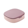thumbnail image 1 of Caja organizadora de joyas con espejo, ligera, con múltiples compartimentos, ideal para regalar. Rosado morado, 1 of 9