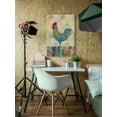 thumbnail image 6 of Marmont Hill Rooster on a Fence II Canvas Wall Art, 6 of 7