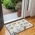 thumbnail image 2 of Alphabet Dinosaur Names Chart Pattern Door Rugs,Washable Non Slip Door Mats Indoor,Decorative Door Mats,Entry Mat Indoor for Entrance,Bedroom,Kitchen,Bathroom,30"x17", 2 of 6