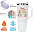thumbnail image 3 of Aunt Gifts - Aunt Gifts from Niece, Nephew - Gifts for Aunt, Auntie Gifts - Aunt Birthday Gift, Aunt Valentine Gifts - Gifts for New Aunt, To Be Aunt - 40Oz Tumbler with Handle and Straw, 3 of 6