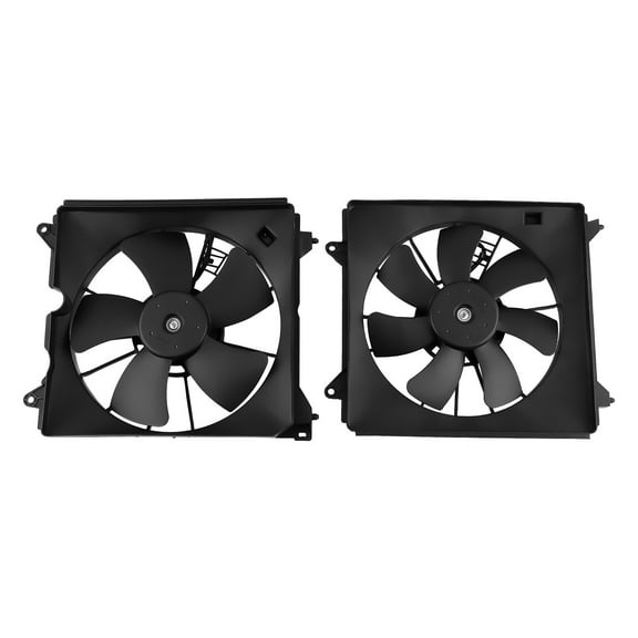 maXpeedingrods A/C Condenser Cooling Fan Left & Right Side Assembly for Honda Accord 2013-2017, 386155A2A01 190155A2A01 190155A2A01-PFM HO3113134
