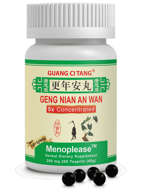 Guang Ci Tang, Menoplease - Geng Nian An Wan 200 mg 200 Pills