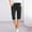 Black, variant on Spring Pants for Women 2024 Gray Cropped Solid Knot Capri with Pockets Ladies Trousers