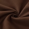 thumbnail image 6 of UniVerse Bed Skirt Three Fabric Sides Elastic Wrap Around Dust Ruffled Solid Bed Skirts Easy On/Easy Off 16 Inch Tailored Drop, Chocolate, Twin/Full, 6 of 12