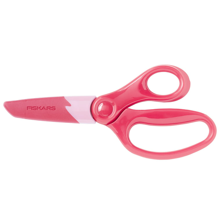 Fiskars Pointed-tip Kids Scissors (5 in.) with Sheath – Pink, School  Supplies