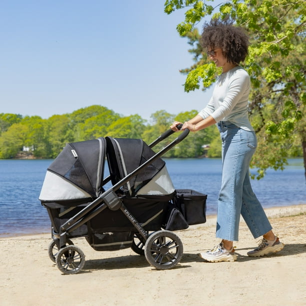 Pivot Xplore Dreamz All-Terrain Stroller Wagon with Bassinet