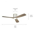thumbnail image 6 of Kichler Lighting - Volos - 3 Blade Ceiling Fan with Light Kit In Modern, 6 of 11