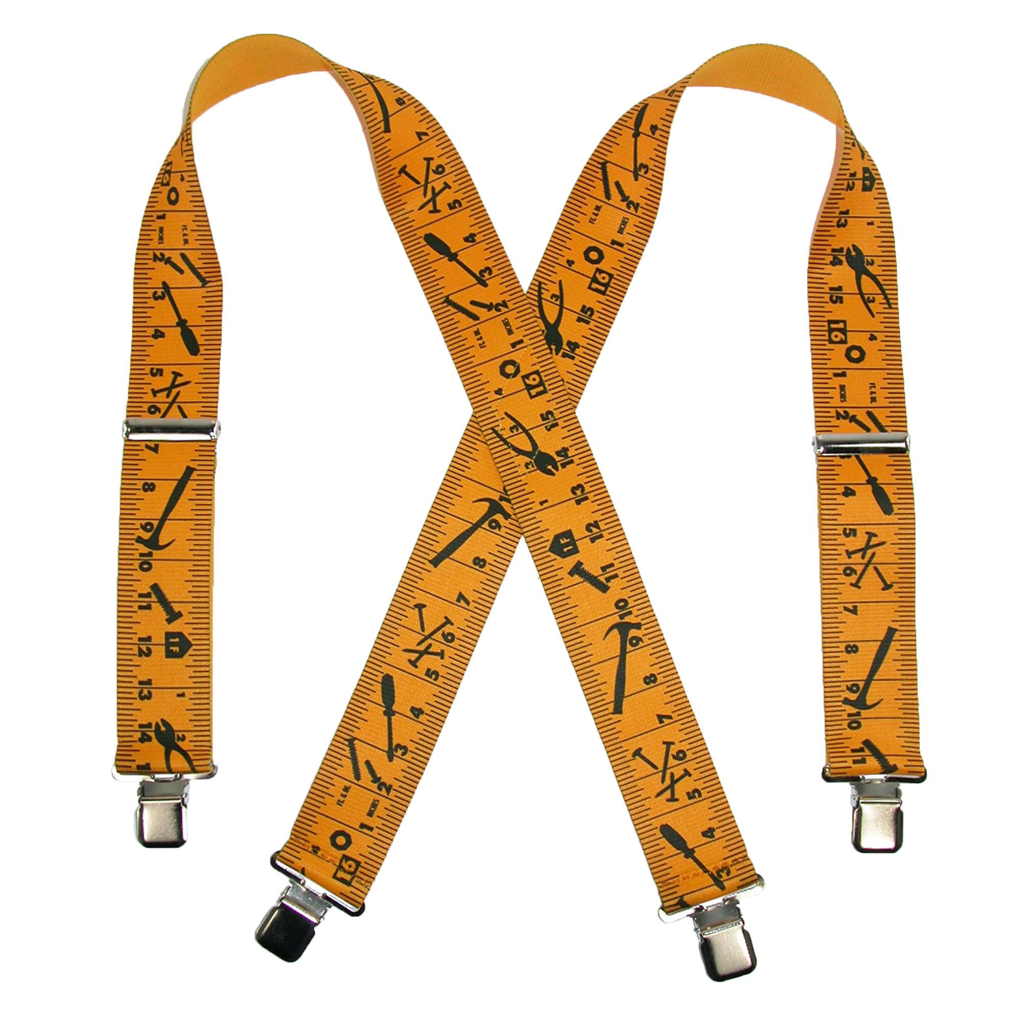 CTM Size one size Men's Elastic ClipEnd 2 Inch Tape Measure