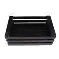 thumbnail image 2 of Rack De Almacenamiento De Madera Pastel De Bodas Soporte De Cesta Fondant Cake Display Tool Negro l Baoblaze Cesta de almacenamiento con marco de madera, 2 of 8