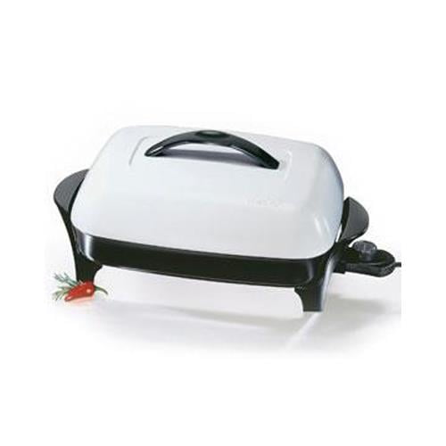 PRESTO 06850 16" Electric Skillet (WHITE)