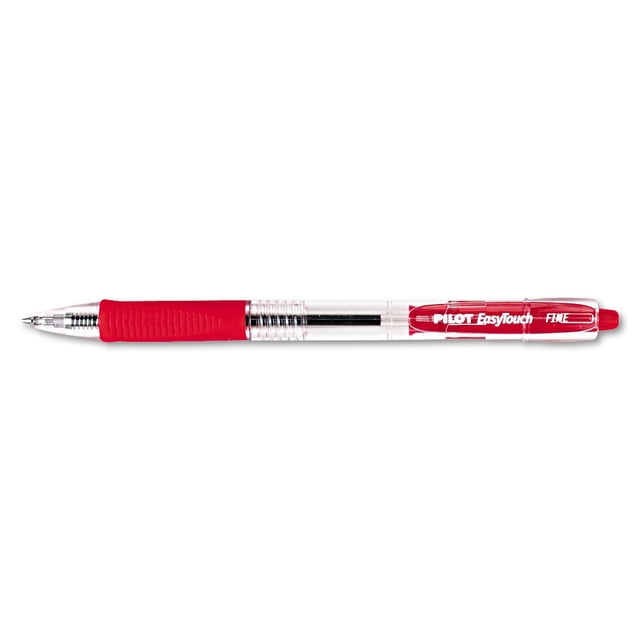 Pilot 32212 Easytouch Bolígrafo Retráctil Tinta Roja 0,7 Mm Docena