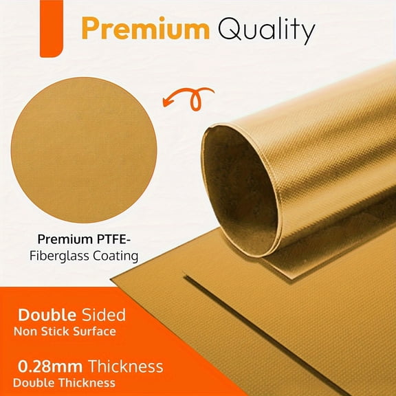 1pc Oven Bottom Oven Liners, Non-stick Reusable Liners, Suitable For Electric Ovens, Gas Ovens, Toasters, Grills, Keep Ovens Clean, Fiberglass Baking Mat, Oven Mat, BBQ Accessories