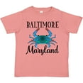 thumbnail image 3 of Inktastic Baltimore Maryland Vacation Blue Crab Boys or Girls Toddler T-Shirt, 3 of 5