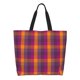 thumbnail image 1 of Easygdp Orange and Purple Plaid Bolsas Tote para Mujer, Bolsos de Hombro para Viaje, Bolsos de Mano de Gran Capacidad para Compras y Trabajo, 1 of 8
