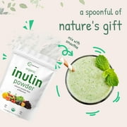 Micro Ingredients Organic Inulin FOS Powder (Jerusalem Artichoke), 2.2lb (35 Ounce)| Prebiotic Intestinal Support for Colon and Gut Health