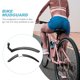 thumbnail image 5 of Bicicleta de 26 pulgadas Bicicleta de montaña Accesorios para equipo intermitente extendido Placa de arco grande (Negro), 5 of 5