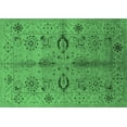 thumbnail image 1 of Ahgly Company Indoor Rectangle Oriental Emerald Green Industrial Area Rugs, 8' x 10', 1 of 4